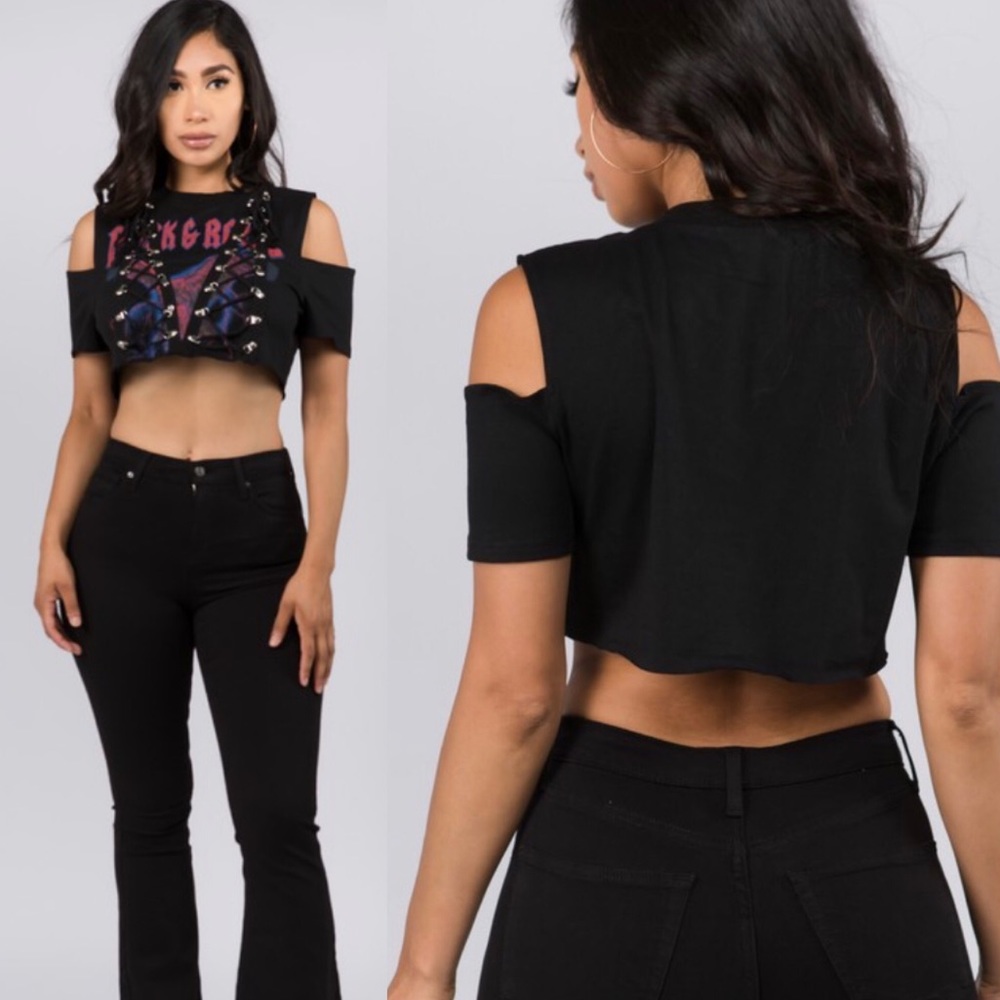 Rock & Roll crop top
